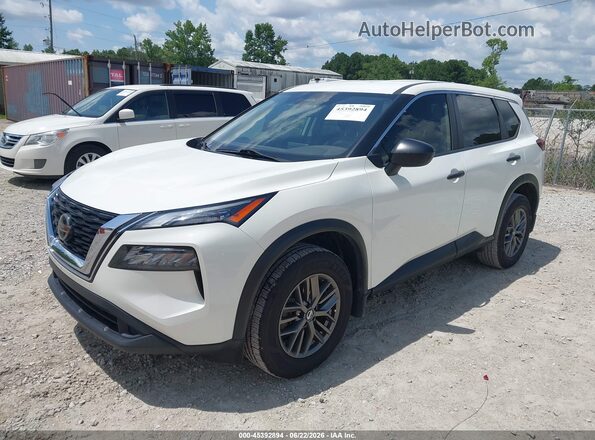 JN8AT3AA4MW001891 2021 NISSAN ROGUE White Vista tres cuartos delantera izquierda
