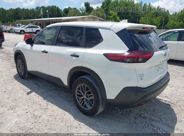 JN8AT3AA4MW001891 2021 NISSAN ROGUE White Trasero izquierdo