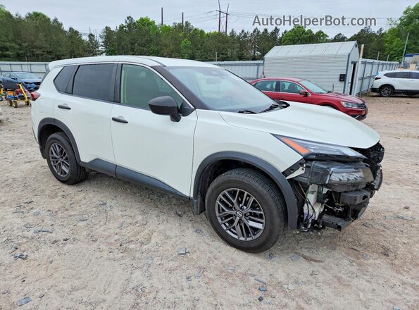JN8AT3AA6MW000581 2021 NISSAN ROGUE White Передня права чверть