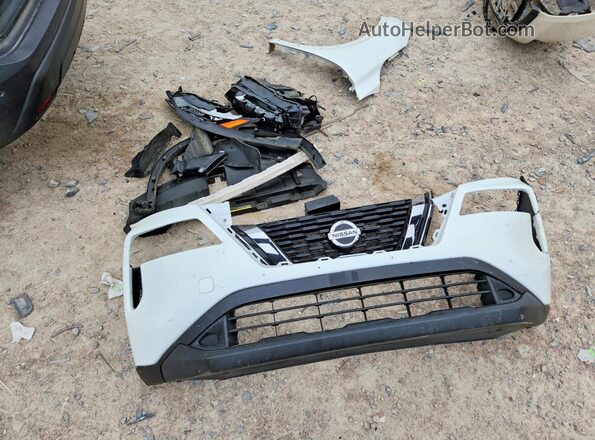 JN8AT3AA6MW000581 2021 NISSAN ROGUE White Вид наклейки з VIN-кодом