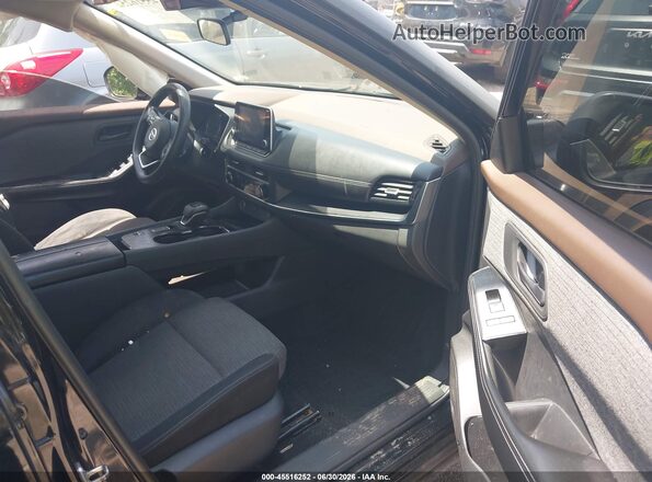 JN8AT3AA6MW018305 2021 NISSAN ROGUE Black Սալոնի դիմացի տեսք