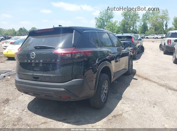 JN8AT3AA6MW018305 2021 NISSAN ROGUE Black Հետևի աջ