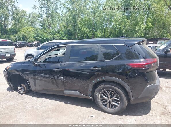 JN8AT3AA6MW018305 2021 NISSAN ROGUE Black Սալոնի 360 աստիճան տեսք