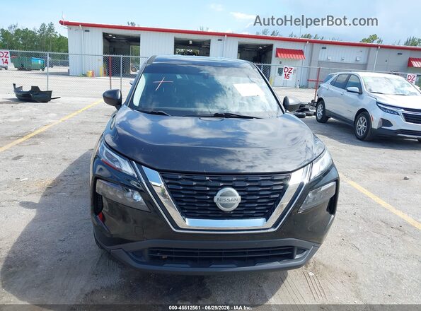 JN8AT3AA9MW013258 2021 NISSAN ROGUE Black Вид щитка приладів