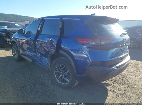 JN8AT3AB0MW206147 2021 NISSAN ROGUE Dark Blue უკანა მარცხენა