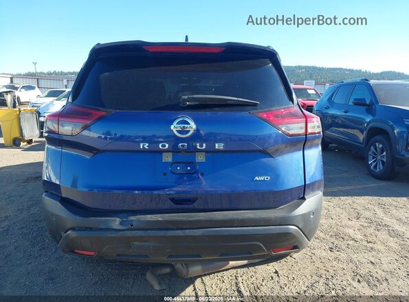 JN8AT3AB0MW206147 2021 NISSAN ROGUE Dark Blue 