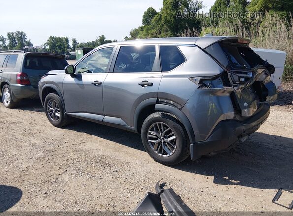 JN8AT3ABXMW202414 2021 NISSAN ROGUE Gray Tył lewy