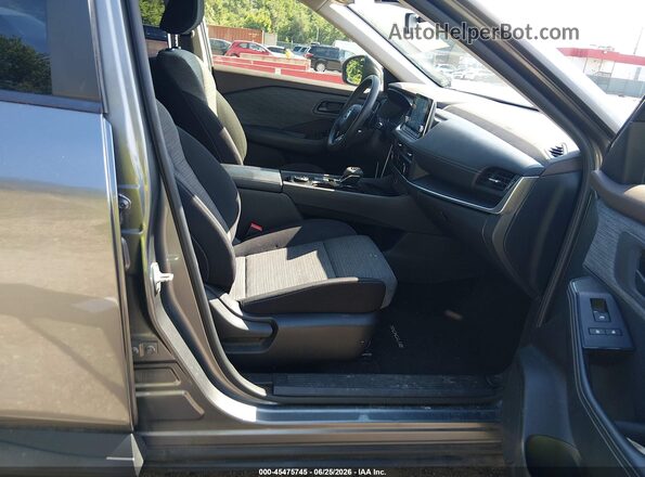 JN8AT3ABXMW202414 2021 NISSAN ROGUE Gray Widok wnętrza z przodu