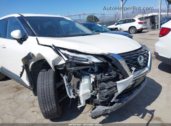 JN8AT3BA1MW014984 2021 NISSAN ROGUE Белый Вид спереди