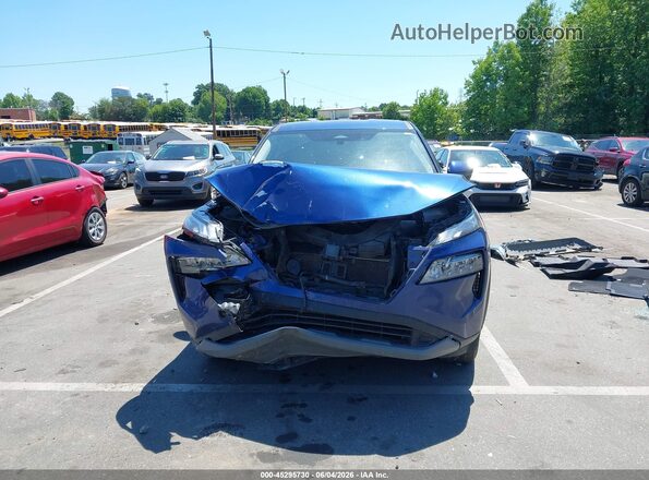 JN8AT3BA4MW011349 2021 NISSAN ROGUE Blue Vista interior trasera