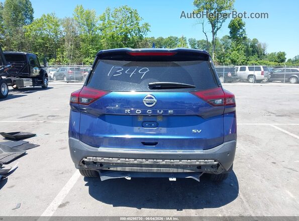 JN8AT3BA4MW011349 2021 NISSAN ROGUE Blue 
