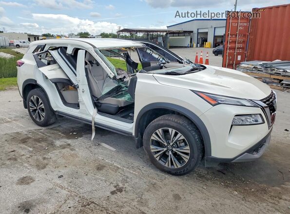 JN8AT3BA5MW011389 2021 NISSAN ROGUE White წინა მარჯვენა