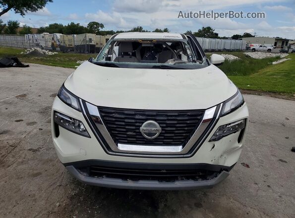 JN8AT3BA5MW011389 2021 NISSAN ROGUE White წინა ხედი