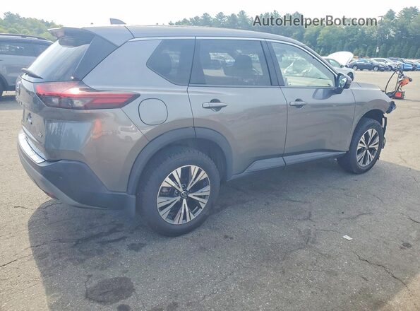 JN8AT3BA7MW009188 2021 NISSAN ROGUE Gray Задня права чверть