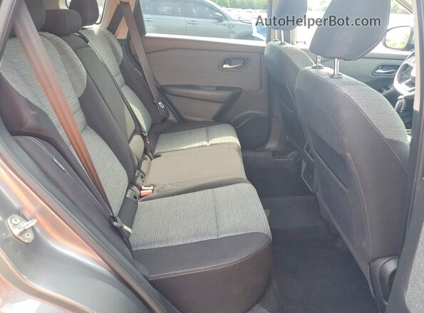 JN8AT3BA7MW009188 2021 NISSAN ROGUE Gray Вид задньої частини салону