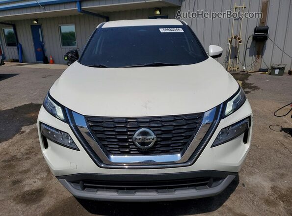 JN8AT3BA7MW011278 2021 NISSAN ROGUE White Вид спереду