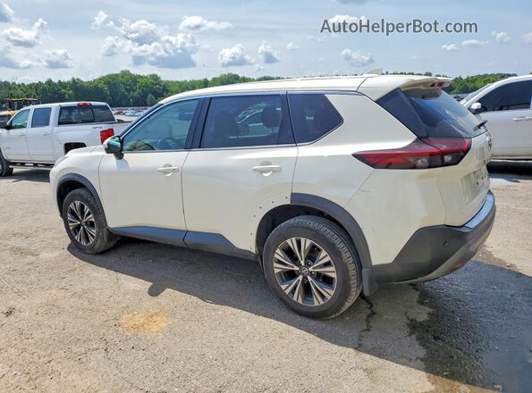 JN8AT3BA7MW011278 2021 NISSAN ROGUE White Задня ліва чверть