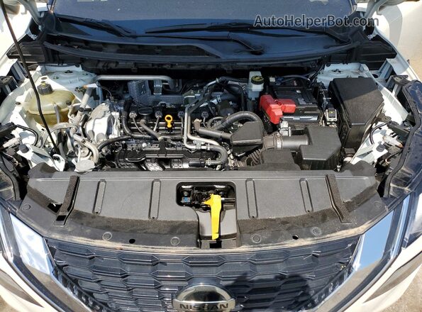 JN8AT3BA7MW011278 2021 NISSAN ROGUE White Вид підкапотного простору