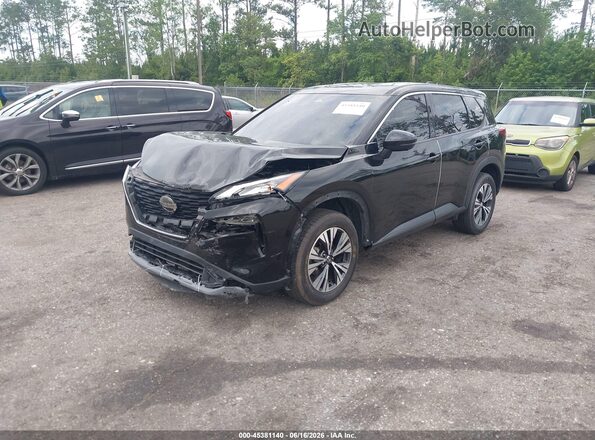 JN8AT3BA8MW007336 2021 NISSAN ROGUE Black Front left