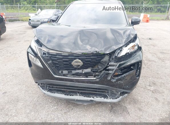 JN8AT3BA8MW007336 2021 NISSAN ROGUE Black Front view