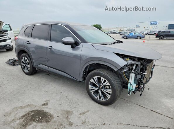 JN8AT3BA9MW016725 2021 NISSAN ROGUE Gray Front right