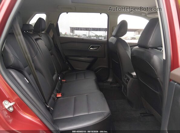 JN8AT3BA9MW022718 2021 NISSAN ROGUE Maroon VIN კოდის სტიკერის ხედი