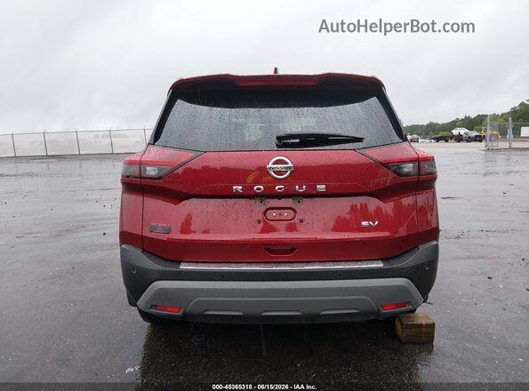 JN8AT3BA9MW022718 2021 NISSAN ROGUE Maroon 