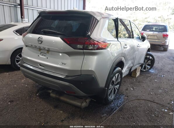 JN8AT3BAXMW010562 2021 NISSAN ROGUE Silver Rear right