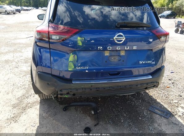 JN8AT3BB3MW215696 2021 NISSAN ROGUE Blue Դիմացի տեսք