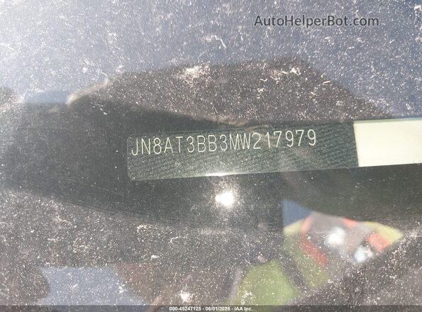 JN8AT3BB3MW217979 2021 NISSAN ROGUE White 