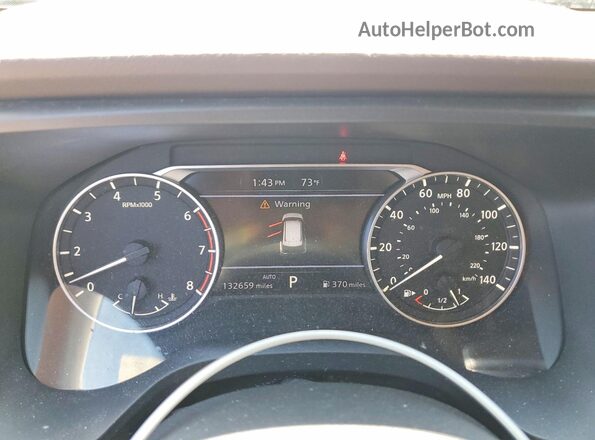 JN8AT3BB4MW204660 2021 NISSAN ROGUE Gray Vista del cuadro de instrumentos