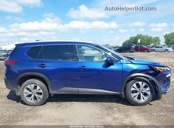 JN8AT3BB5MW214873 2021 NISSAN ROGUE Blue Vista interior trasera