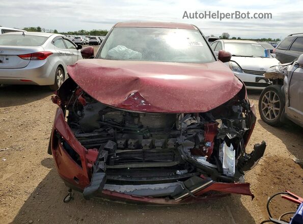 JN8AT3BB5MW220110 2021 NISSAN ROGUE Красный Вид спереди