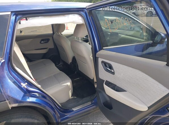 JN8AT3BB6MW221766 2021 NISSAN ROGUE Blue VIN կոդի պիտակի տեսք