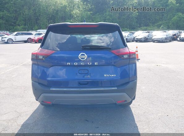 JN8AT3BB6MW221766 2021 NISSAN ROGUE Blue 