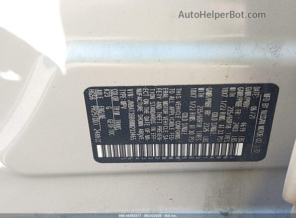 JN8AT3BB8MW233465 2021 NISSAN ROGUE Silver Շարժիչի բաժամունքի տեսք
