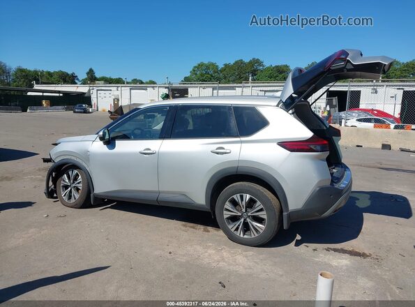 JN8AT3BB8MW233465 2021 NISSAN ROGUE Silver Հետևի ձախ