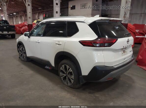 JN8AT3BB8MW234177 2021 NISSAN ROGUE White Задня ліва чверть