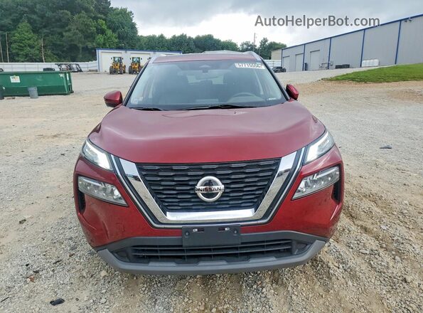 JN8AT3BB8MW234681 2021 NISSAN ROGUE Red Вид спереду