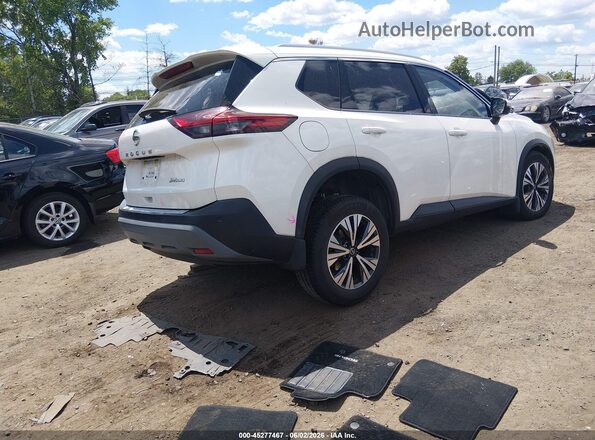 JN8AT3BB9MW233734 2021 NISSAN ROGUE White Հետևի աջ