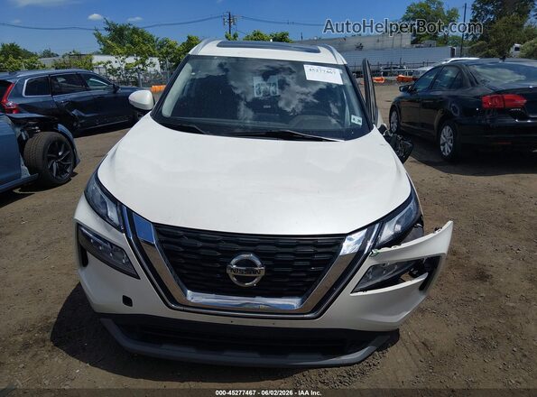 JN8AT3BB9MW233734 2021 NISSAN ROGUE White Սարքավորումների վահանակի տեսք