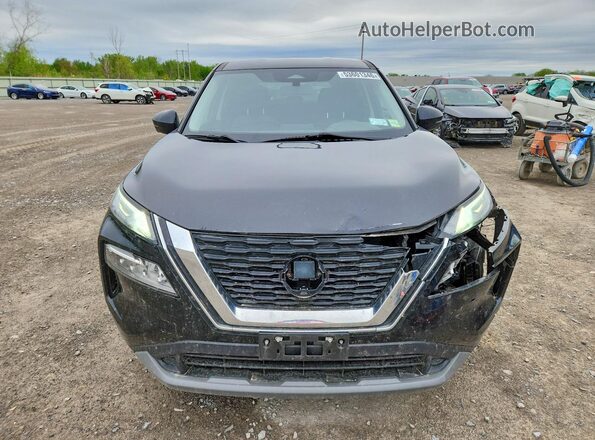 JN8AT3BBXMW223147 2021 NISSAN ROGUE Black Front view