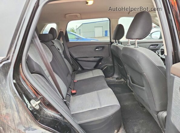 JN8AT3BBXMW223147 2021 NISSAN ROGUE Black Rear interior view