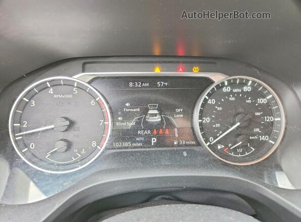 JN8AT3BBXMW223147 2021 NISSAN ROGUE Black Instrument cluster view