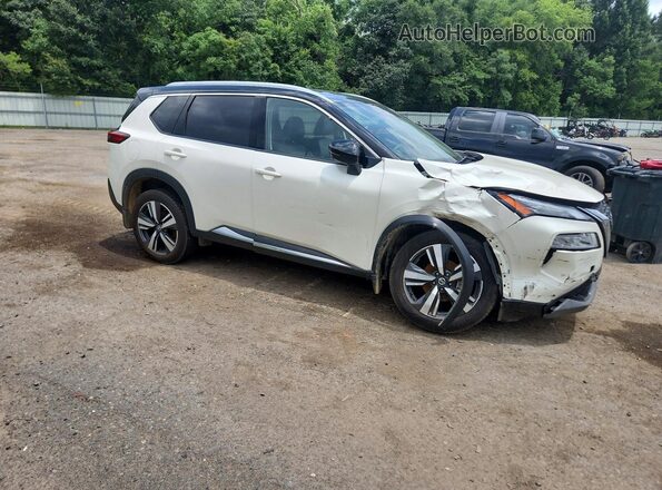 JN8AT3CA3MW026892 2021 NISSAN ROGUE White Առջևի աջ