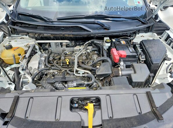 JN8AT3CA3MW026892 2021 NISSAN ROGUE White Շարժիչի բաժամունքի տեսք
