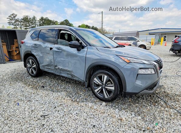JN8AT3CA6MW026899 2021 NISSAN ROGUE Gray Передня права чверть