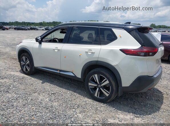 JN8AT3CA9MW014536 2021 NISSAN ROGUE White Trasero izquierdo