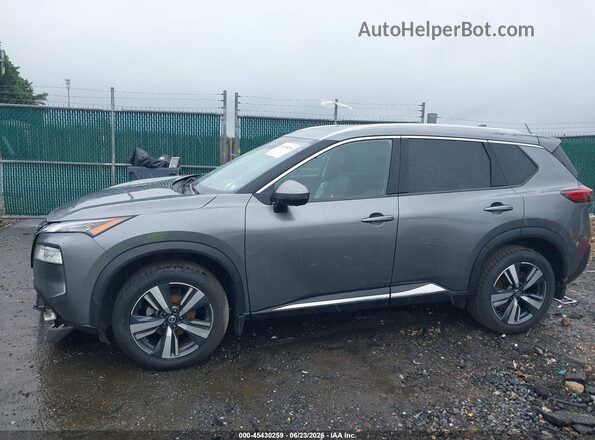 JN8AT3CB1MW200290 2021 NISSAN ROGUE Gray Widok wnętrza 360 stopni