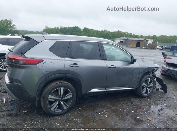 JN8AT3CB1MW200290 2021 NISSAN ROGUE Gray Widok wnętrza z tyłu